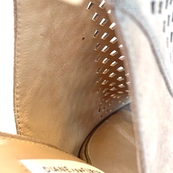 Diane Von Furstenberg Lyon Slingback Suede Sandal - Picture 13 of 16